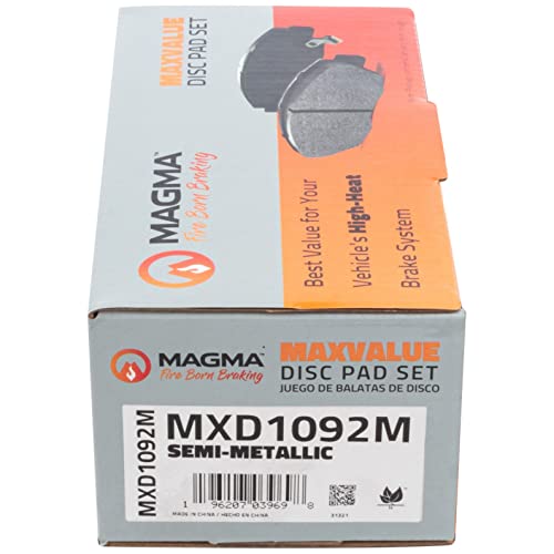 MAGMA MaxValue Semi-Metallic Brake Pads MXD1092M