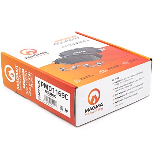 MAGMA Premium Ceramic Brake Pads PMD1169C