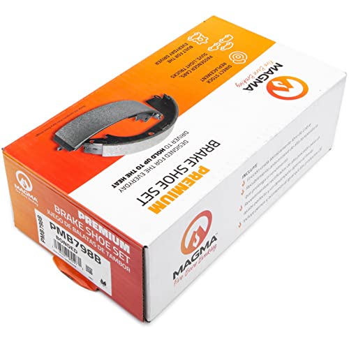 MAGMA Premium PMB798B Bonded Shoes, Rear