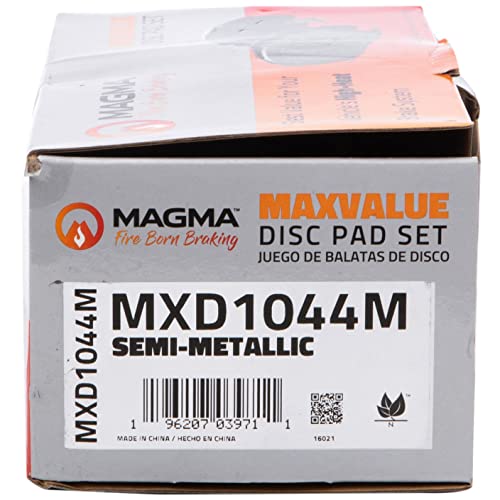 MAGMA MaxValue Semi-Metallic Brake Pads MXD1044M