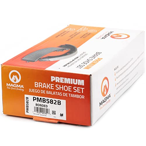 MAGMA Premium PMB582B Bonded Shoes, Rear