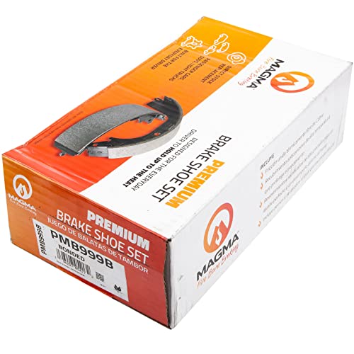 MAGMA Premium PMB999B Bonded Shoes, Rear