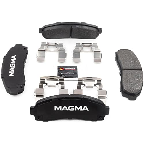 MAGMA Premium PMD883M Semi-Metallic Brake Pads, Rear