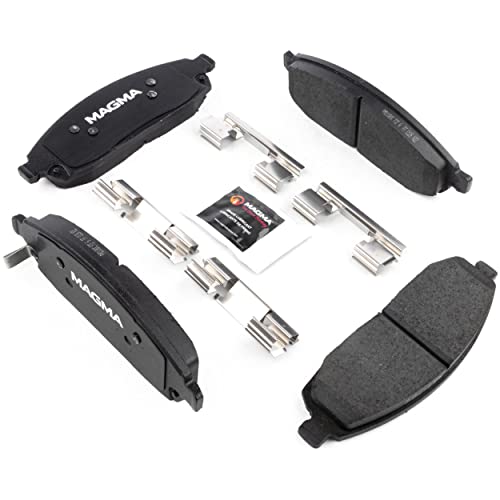 MAGMA Premium PMD1080C Ceramic Brake Pads, Front