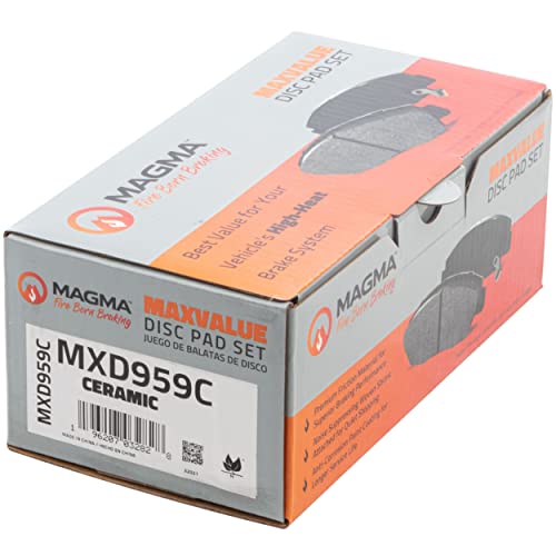 MAGMA MaxValue MXD959C Ceramic Brake Pads, Front