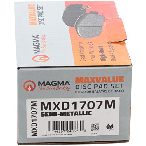 MAGMA MaxValue Semi-Metallic Brake Pads MXD1707M