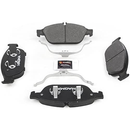 MAGMA Premium PMD1652M Semi-Metallic Brake Pads, Front