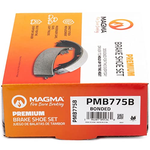 MAGMA Premium PMB775B Bonded Shoes, Rear