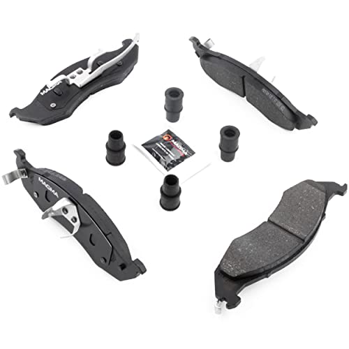MAGMA Premium PMD576M Semi-Metallic Brake Pads, Front