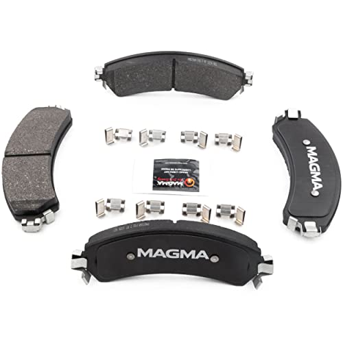 MAGMA Premium PMD726M Semi-Metallic Brake Pads, Front