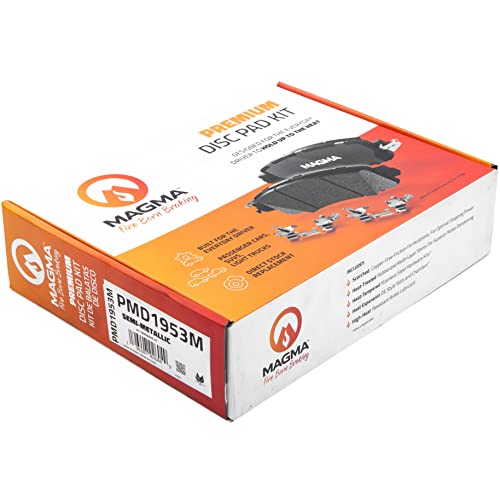MAGMA Premium Semi-Metallic Brake Pads PMD1953M