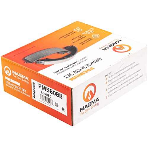MAGMA Premium PMB608B Bonded Shoes, Rear