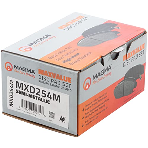 MAGMA MaxValue Semi-Metallic Brake Pads MXD254M
