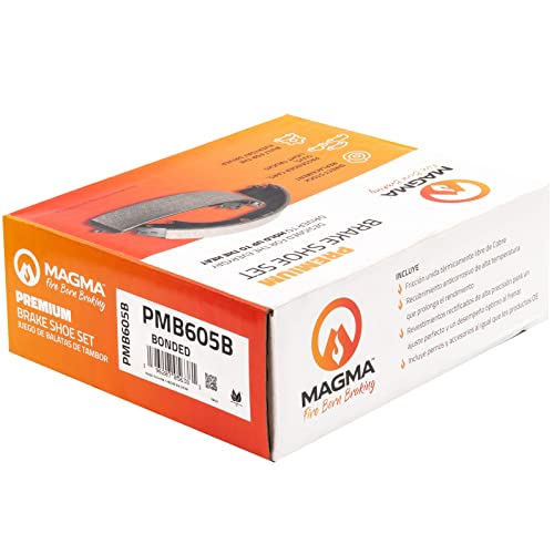 MAGMA Premium PMB605B Bonded Shoes, Rear