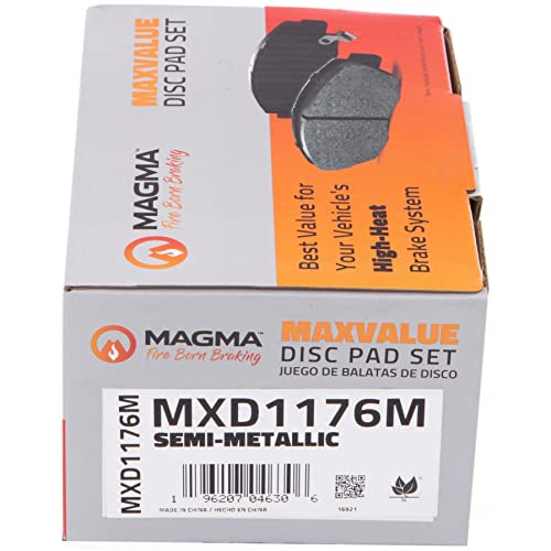 MAGMA MaxValue Semi-Metallic Brake Pads MXD1176M