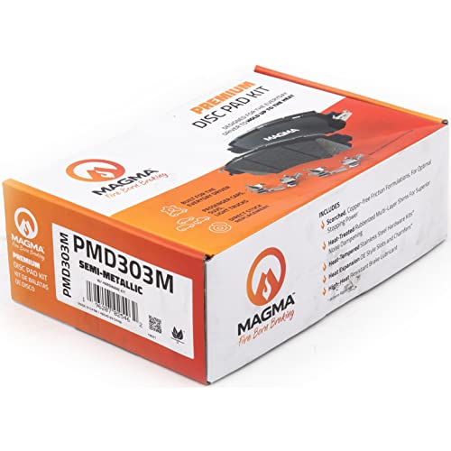 MAGMA Premium Semi-Metallic Brake Pads PMD303M