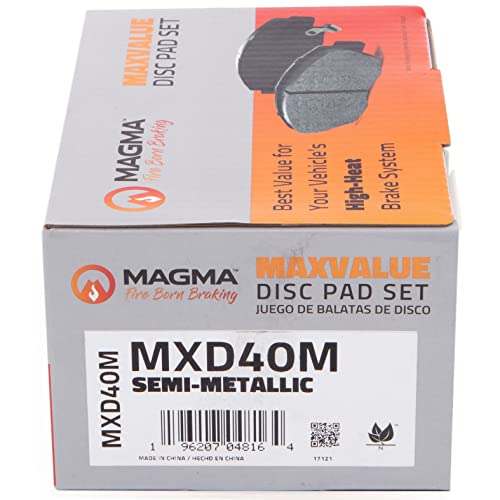 MAGMA MaxValue Semi-Metallic Brake Pads MXD40M