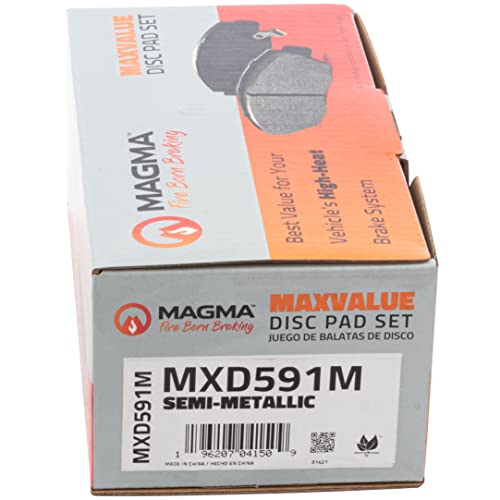 MAGMA MaxValue Semi-Metallic Brake Pads MXD591M