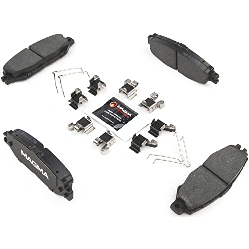 MAGMA Premium PMD613C Ceramic Brake Pads, Rear