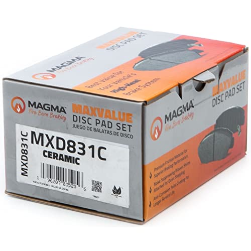 MAGMA MaxValue MXD831C Ceramic Brake Pads, Front