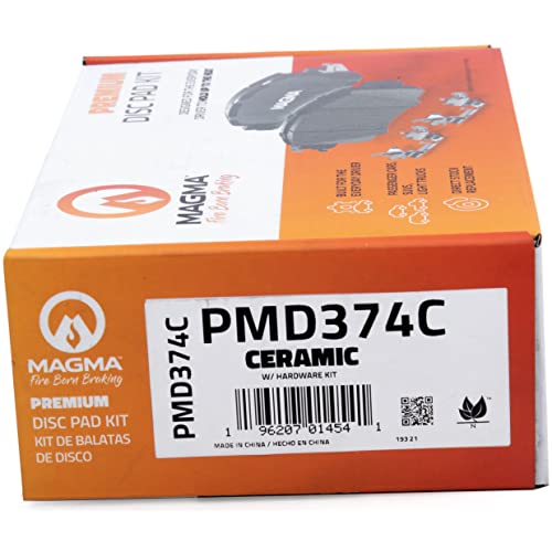 MAGMA Premium Ceramic Brake Pads PMD374C