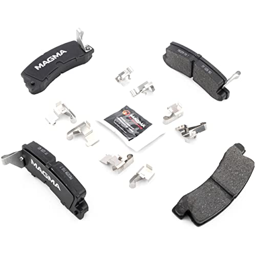 MAGMA Premium PMD325M Semi-Metallic Brake Pads, Rear