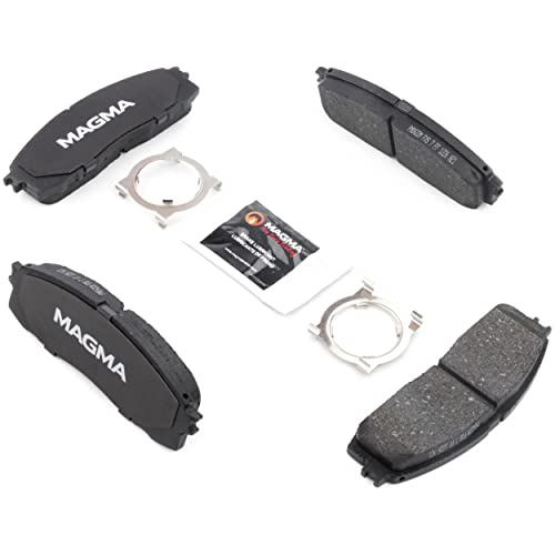 MAGMA Premium PMD622M Semi-Metallic Brake Pads, Rear