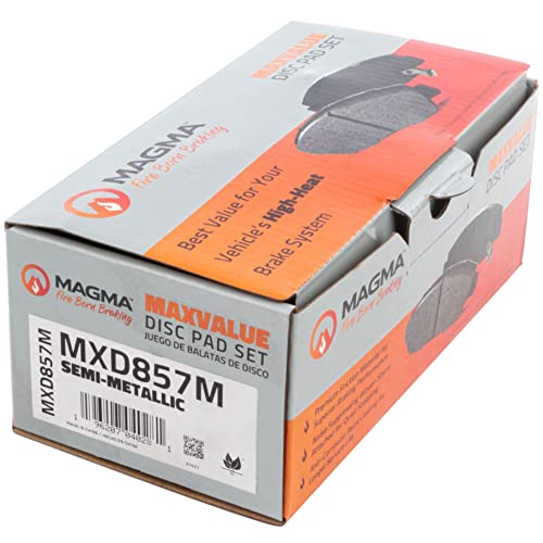 MAGMA MaxValue Semi-Metallic Brake Pads MXD857M