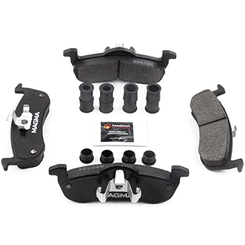 MAGMA Premium PMD1279M Semi-Metallic Brake Pads, Rear
