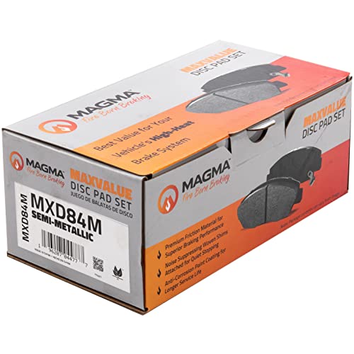MAGMA MaxValue MXD84M Semi-Metallic Brake Pads