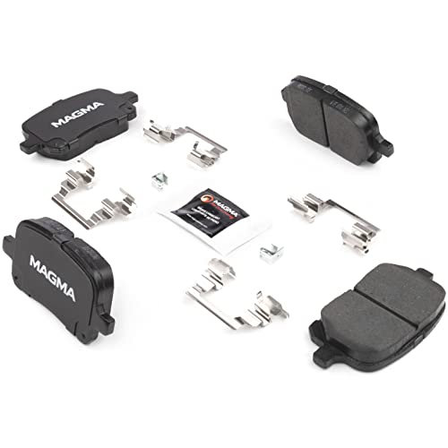 MAGMA Premium PMD707C Ceramic Brake Pads, Front