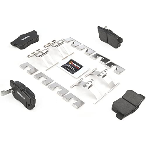 MAGMA Premium PMD537C Ceramic Brake Pads, Rear
