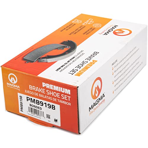 MAGMA Premium PMB919B Bonded Shoes, Rear
