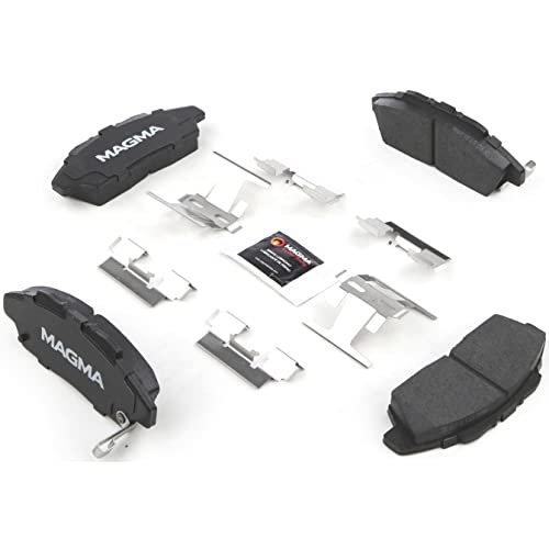 MAGMA Premium PMD496C Ceramic Brake Pads, Front