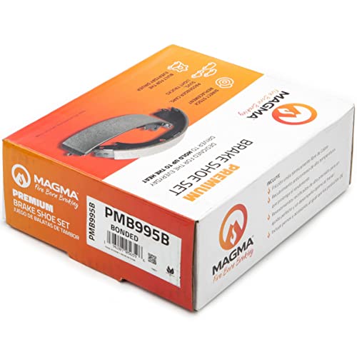 MAGMA Premium PMB995B Bonded Shoes, Rear