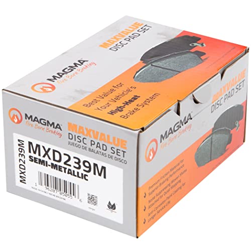 MAGMA MaxValue Semi-Metallic Brake Pads MXD239M