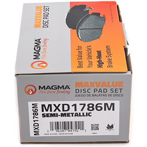 MAGMA MaxValue Semi-Metallic Brake Pads MXD1786M