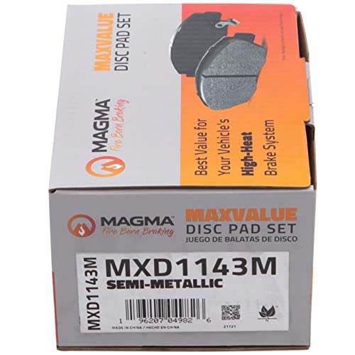 MAGMA MaxValue Semi-Metallic Brake Pads MXD1143M