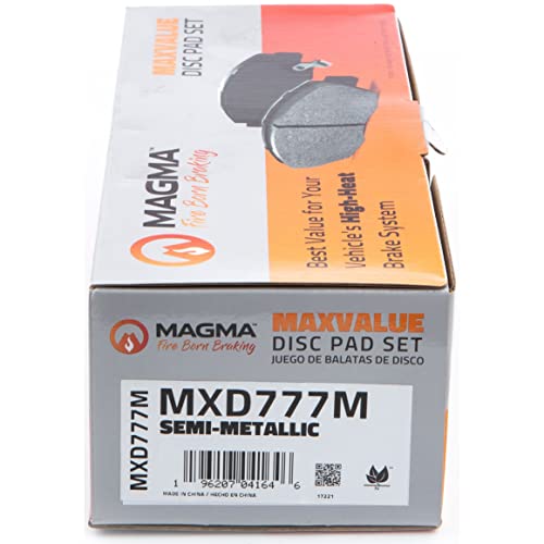 MAGMA MaxValue MXD777M Semi-Metallic Brake Pads