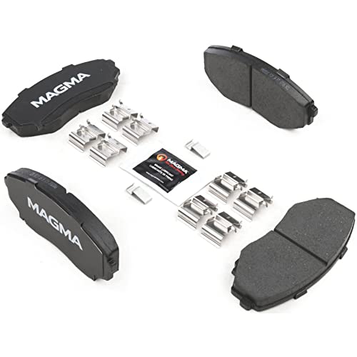 MAGMA Premium PMD551C Ceramic Brake Pads, Front
