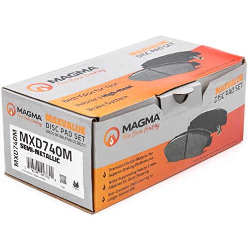 MAGMA MaxValue MXD740M Semi-Metallic Brake Pads