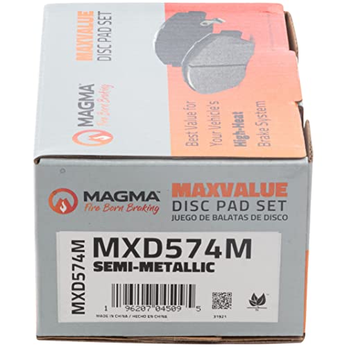 MAGMA MaxValue Semi-Metallic Brake Pads MXD574M