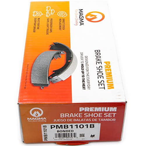 MAGMA Premium PMB1101B Bonded Shoes, Rear