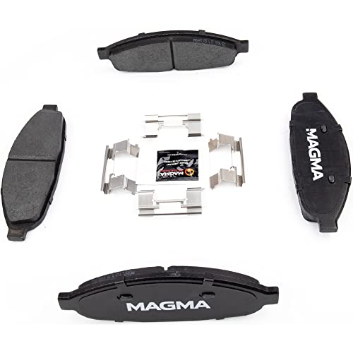 MAGMA Premium PMD997C Ceramic Brake Pads, Front