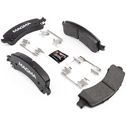 MAGMA Premium PMD974C Ceramic Brake Pads, Rear