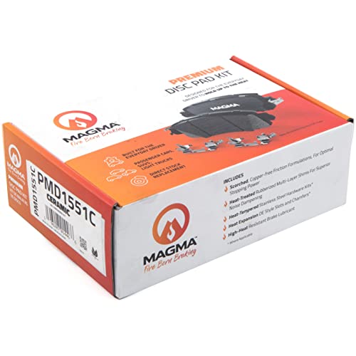 MAGMA Premium Ceramic Brake Pads PMD1551C