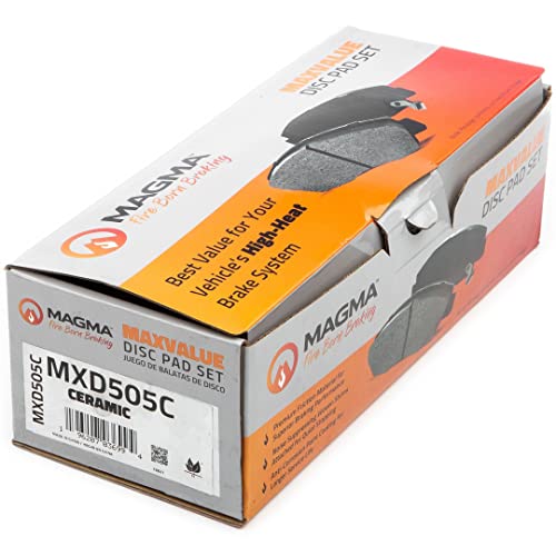 MAGMA MaxValue MXD505C Ceramic Brake Pads, Front