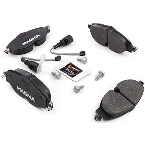 MAGMA Premium PMD1760C Ceramic Brake Pads, Front