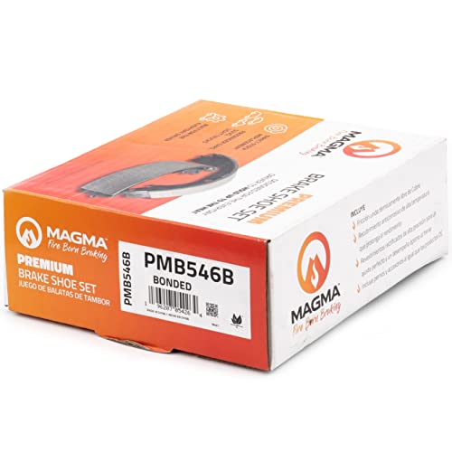 MAGMA Premium PMB546B Bonded Shoes, Rear