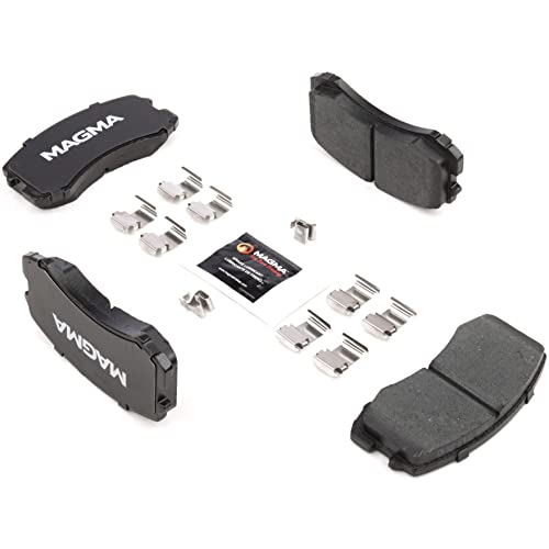 MAGMA Premium PMD904C Ceramic Brake Pads, Front